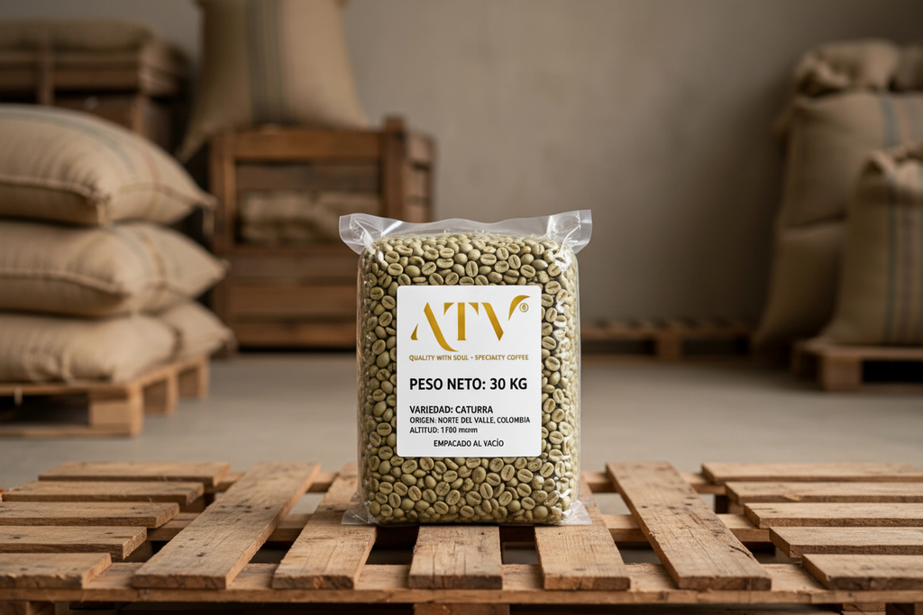 Café Verde Norte del Valle - Bodega